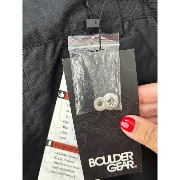Boulder Gear Men's Black Payload Cargo Pant Size L